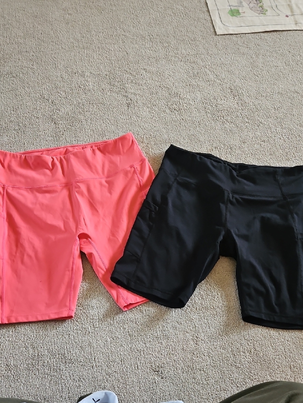 Baleaf Pink and Black Women’s Bike Shorts Duo